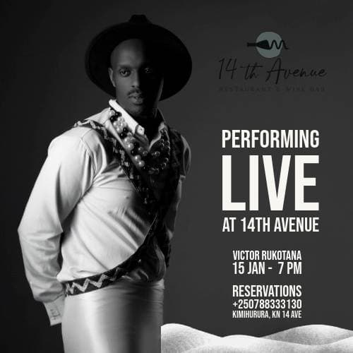 Live Music Night with Victor Rukotana at 14th Avenue